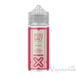 Pod Salt Nexus- Fresh Raspberry Mojito 120ml (2 x shots)