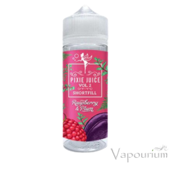 Pixie Juice Shortfills - Raspberry & Plum 120ml (2x shots)