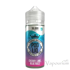 Riot Pod Liq - Cherry Lime Blue Razz  120ml 60/40 (4 x Shots)
