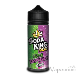 Soda King - Apple and Raspberry 120ml (2x Shot)