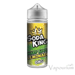 Soda King - Sharp Apple Lemonade 120ml (2x Shot)