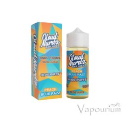 Cloud Nurdz Peach Blue Razz 50/50 120ml