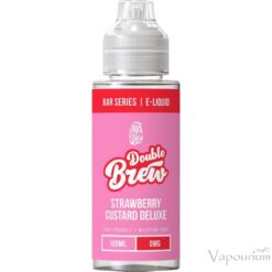 Double Brew Shortfills  - Strawberry Custard 50/50 120ml (2 x Shots)