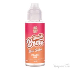Double Brew Shortfills  - Peach Ice 50/50 120ml (2 x Shots)
