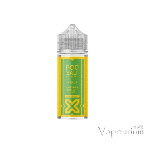 Pod Salt Nexus - Pineapple Passionfruit Lime 120ml (2 x Shots)