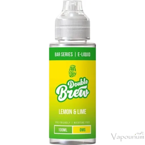 Double Brew Shortfills  - Lemon Lime 50/50 120ml (2 x Shots)