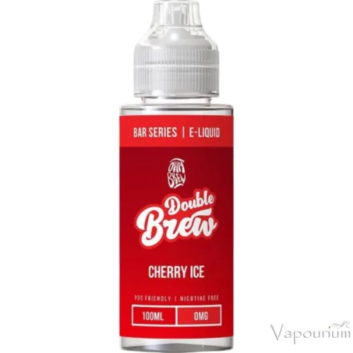 Double Brew Shortfills  - Cherry Ice 50/50 120ml (2 x Shots)