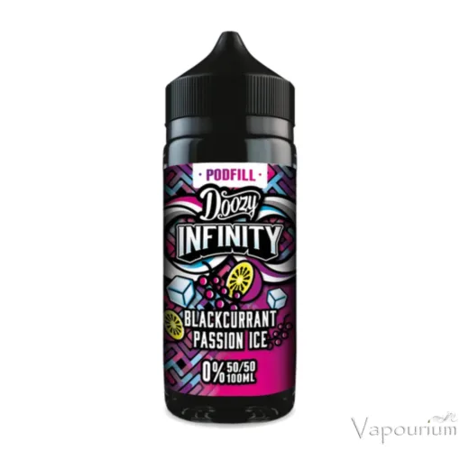 Doozy Infinity - Blackcurrant Passion Ice 50/50 120ml ( 2 x Shots)