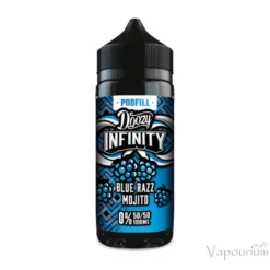 Doozy Infinity - Blue Razz Mojito 50/50 120ml ( 2 x Shots)