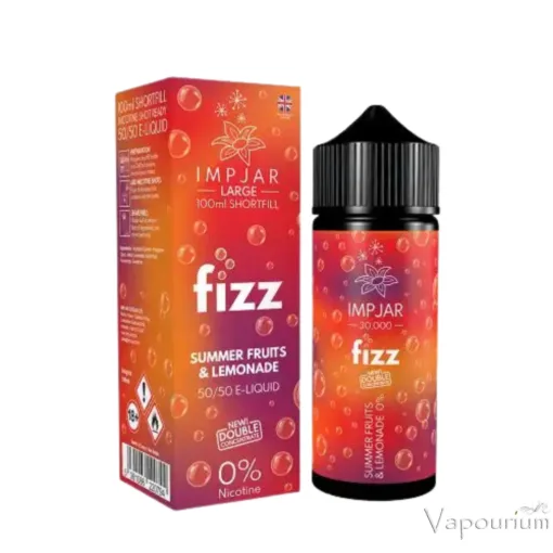 Imp Jar Fizz - Summer Fruits Lemonade 120ml ( 2 x Shot )