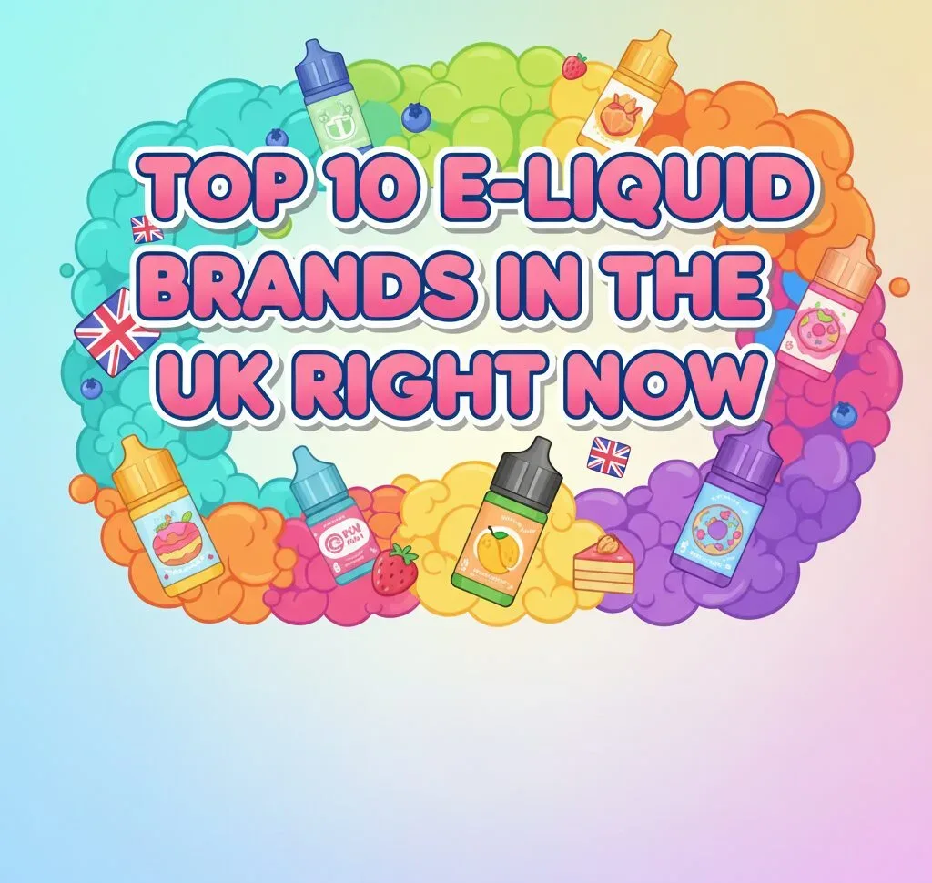 Top 10 E-Liquid Brands in the UK Right Now