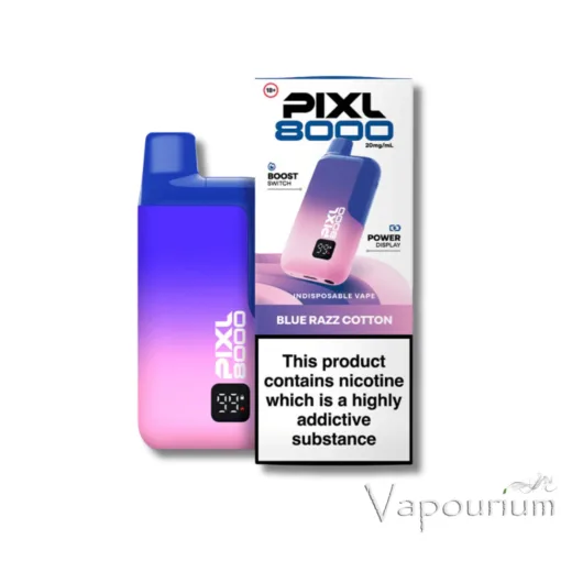 PIXL 8000 - Blue Razz Cotton