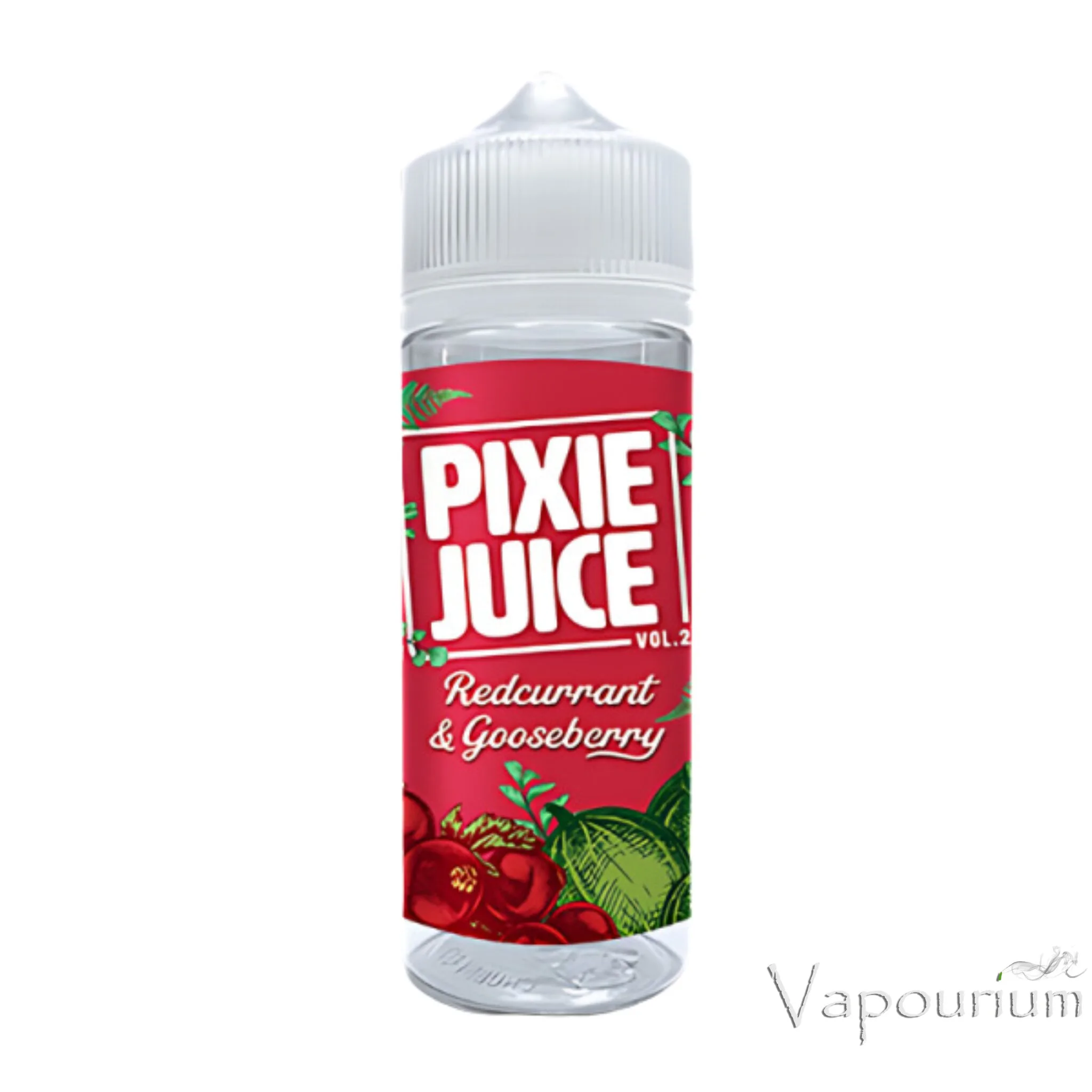 Pixie Juice Shortfills - Redcurrant and Gooseberry 120ml (2x shots)