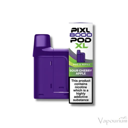 PIXL 8000 - Sour Cherry Apple Prefilled Pod