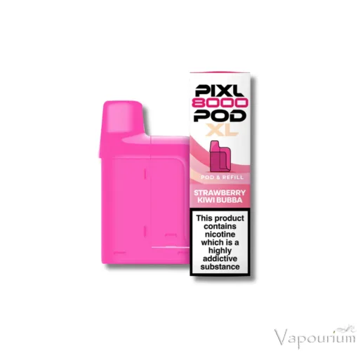 PIXL 8000 - Strawberry Kiwi Bubba Prefilled Pod