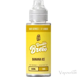 Double Brew Shortfills  - Banana Ice 50/50 120ml (2 x Shots)