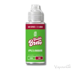 Double Brew Shortfills - Apple Rhubarb 50/50 120ml (2 x Shots)