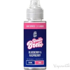 Double Brew Shortfills  - Blue Raspberry 50/50 120ml (2 x Shots)