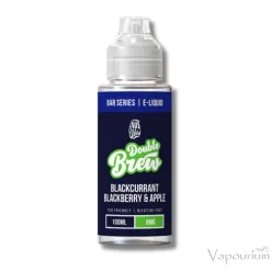 Double Brew Shortfills - Blackcurrant Blackberry & Apple 50/50 120ml (2 x Shots)