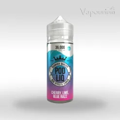Riot Pod Liq - Cherry Lime Blue Razz  120ml 60/40 (4 x Shots)