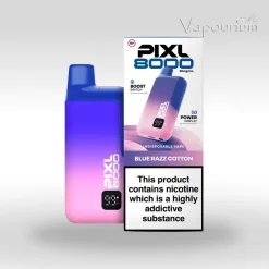 PIXL 8000 Kit - Blue Razz Cotton