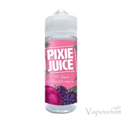 Pixie Juice Shortfills - Pink Apple and Blackberries 120ml (2x shots)