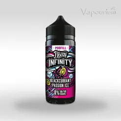 Doozy Infinity - Blackcurrant Passion Ice 50/50 120ml ( 2 x Shots)