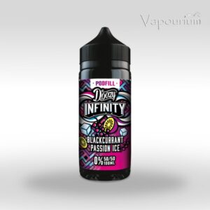 Doozy Infinity - Blackcurrant Passion Ice 50/50 120ml ( 2 x Shots)