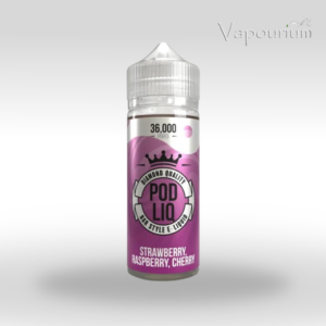 Riot Pod Liq  - Strawberry Raspberry Cherry 120ml 60/40 (4 x Shots)
