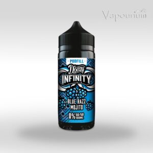 Doozy Infinity - Blue Razz Mojito 50/50 120ml ( 2 x Shots)