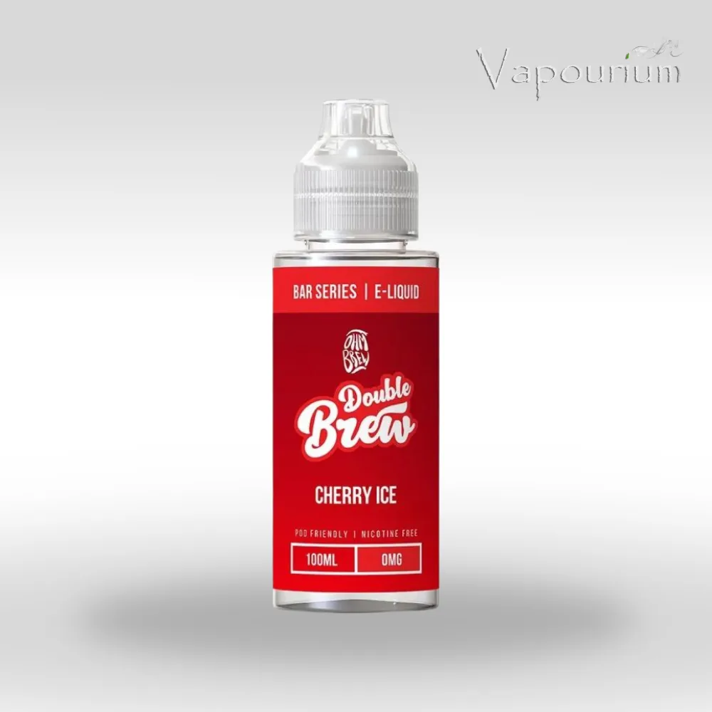 Double Brew Shortfills - Cherry Ice 50/50 120ml (2 x Shots)