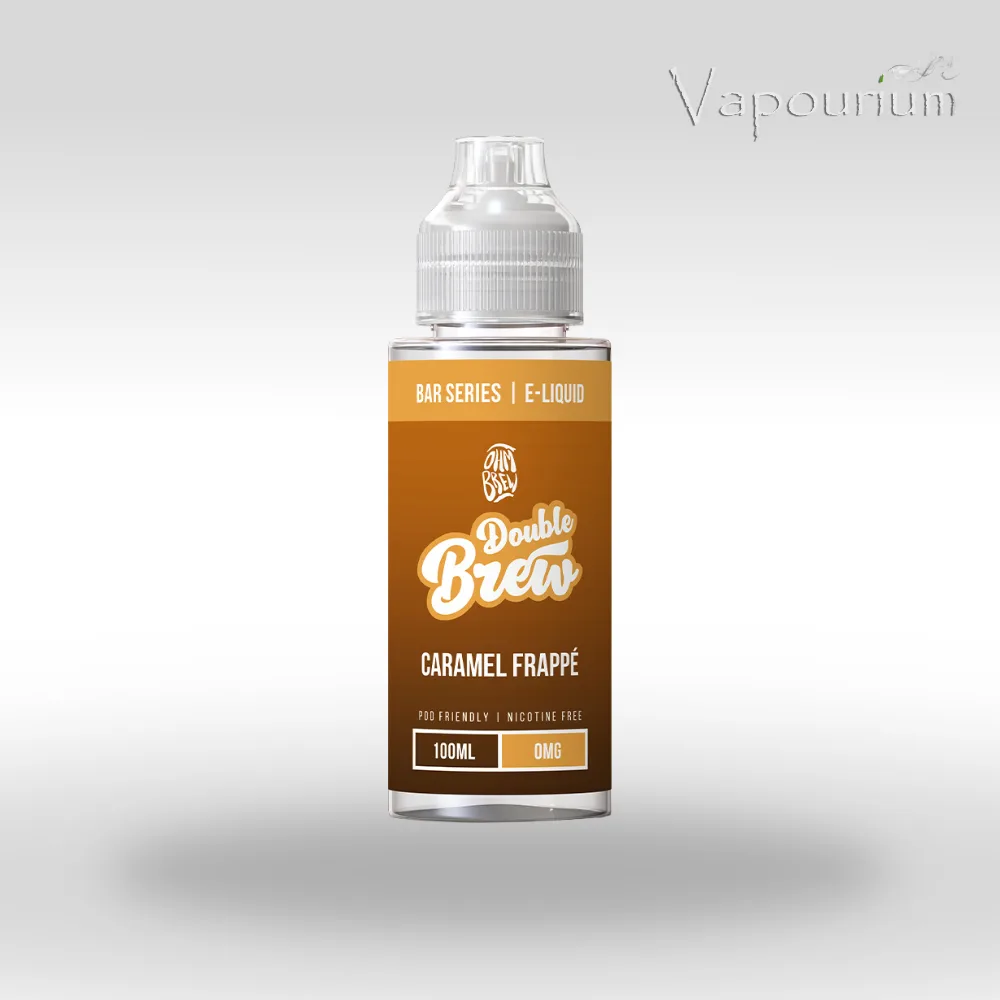 Double Brew Shortfills - Caramel Frappe 50/50 120ml (2 x Shots)