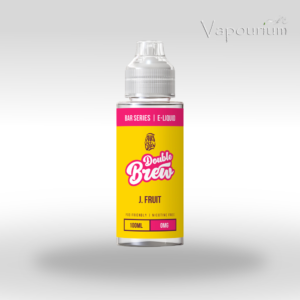 Double Brew Shortfills - J.Fruit 50/50 120ml (2 x Shots)