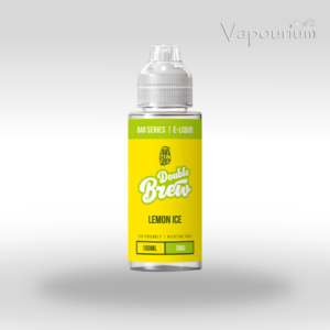 Double Brew Shortfills  - Lemon Ice 50/50 120ml (2 x Shots)