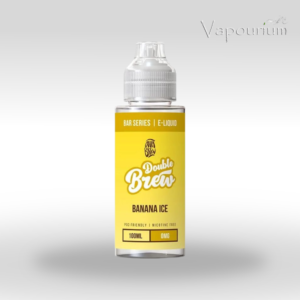 Double Brew Shortfills  - Banana Ice 50/50 120ml (2 x Shots)