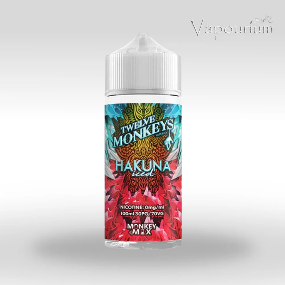 12 Monkeys - Ice Age Hakuna 120ml (2x Shot)