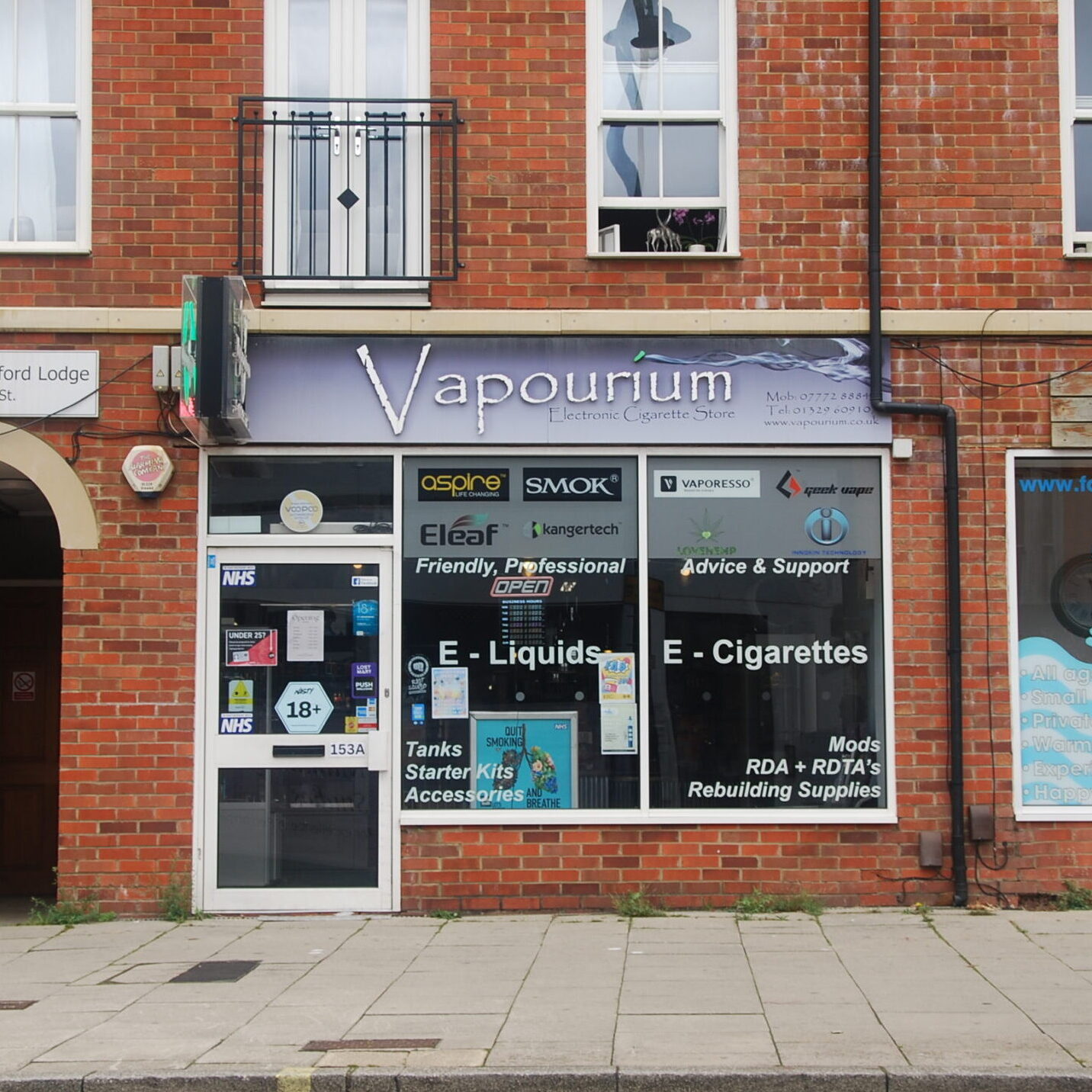 fareham vape shop Fareham Shop About Page