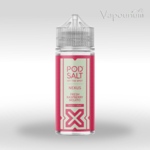 Pod Salt Nexus- Fresh Raspberry Mojito 120ml (2 x shots)