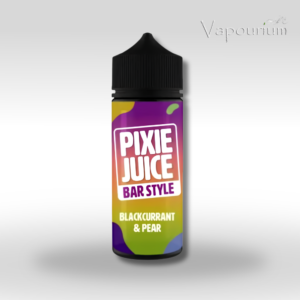 Pixie Juice Shortfills  - Blackcurrant & Pear 120ml  BAR EDTN (2x shots)